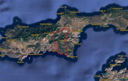 Satılık Arsa Datça Hızırşah Mah. 2.965 m² Knidos Anayolu Cepheli