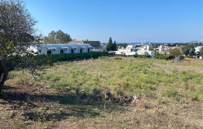 Bodrum Turgutreis Marinaya Yürüme Mesafesinde Deniz ve Şehir Manzaralı Müstakil 1.000m2 İmarlı Arsa