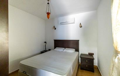 Bodrum Bitez Aktur Sitesinde Deniz Manzaralı 3+1 Satılık Villa