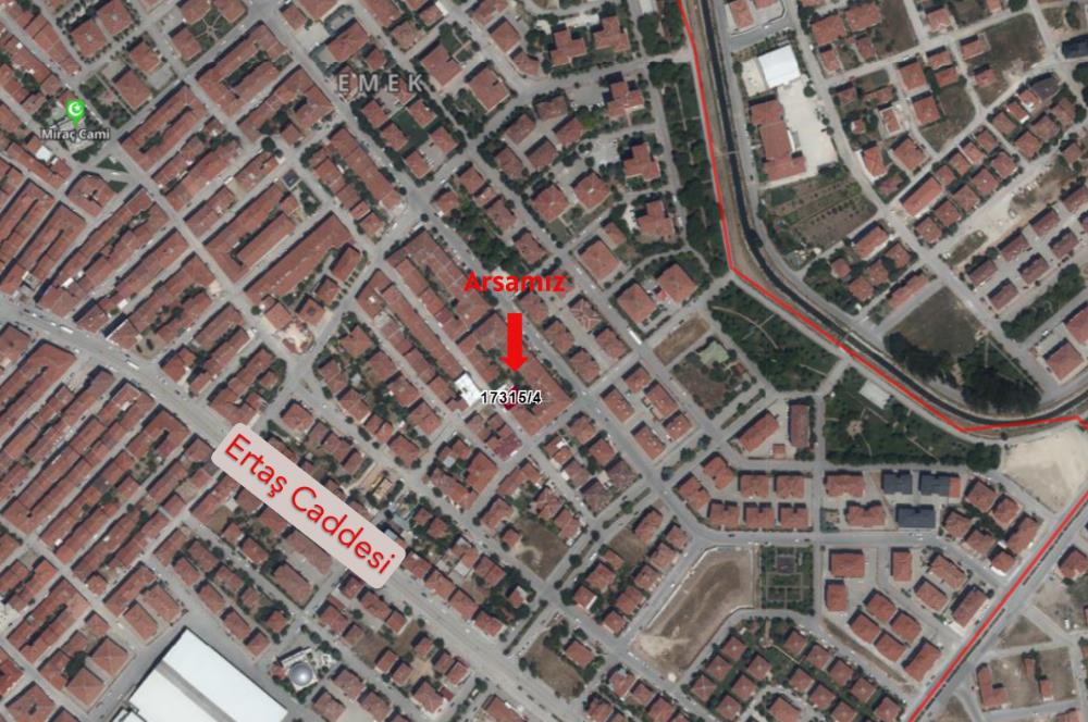 CENTURY 21 VİZYON'DAN ERTAŞ CAD. YAKINI SATILIK  3 KAT’A İMARLI ARSA