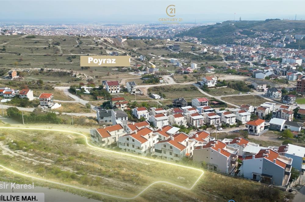 C21 BAL’DAN BALIKESİR KARESİ’NDE // 5.728 m² TAPU ALANINA SAHİP SATILIK ARSA!