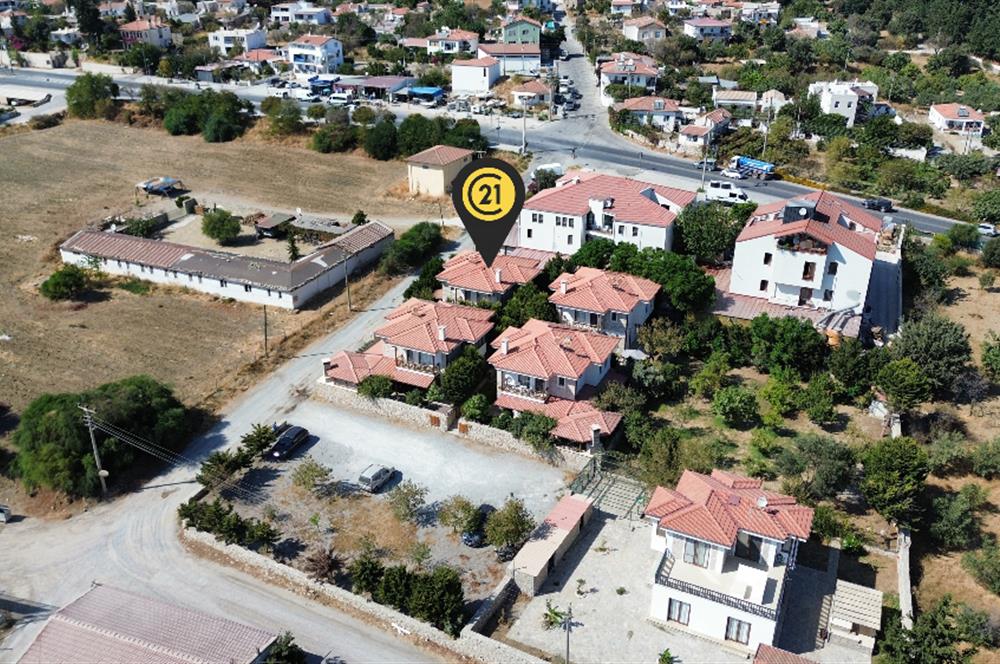 Satılık Villa Datça Reşadiye Dubleks 4+1 Bahçeli 260m² arsa payı