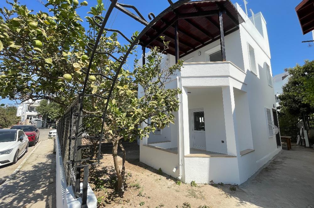 Turgutreis Bahçelievler'de Kiralık Mustakil Dubleks 