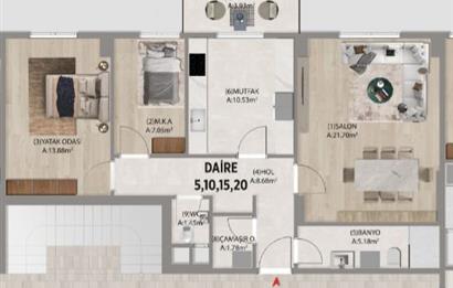 SULTANBEYLİ MEHMET AKİF MAHALLESİNDE PROJEDEN SATILIK 2+1 DAİRE