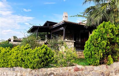 Bodrum Gündoğan Senelik Kiralık Taş Villa