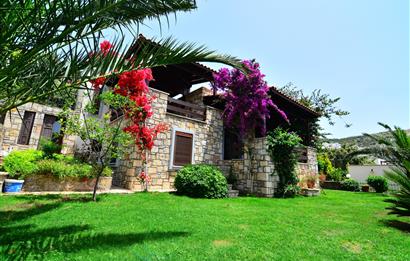 Bodrum Gündoğan Senelik Kiralık Taş Villa