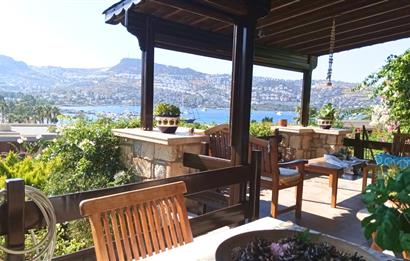 Bodrum Gündoğan Senelik Kiralık Taş Villa