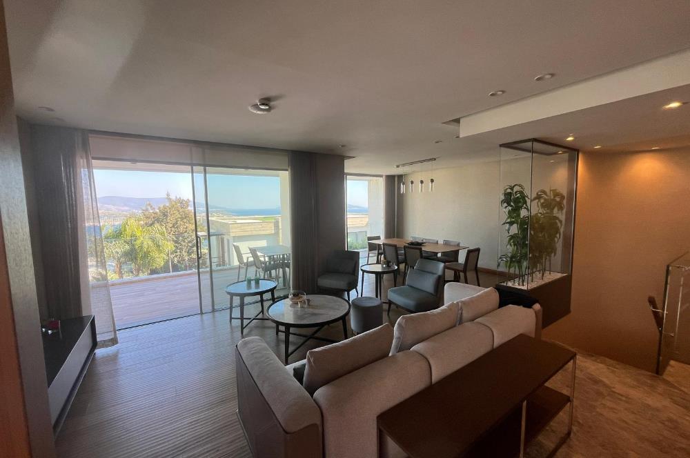 Bodrum Asarlık'ta Denize Sıfır, Markalı Bir Yaşam / 3+1 Dubleks