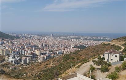 Balçova Çetin Emeç ‘te Körfez ve Dağ Manzaralı Lüks Triplex Villa