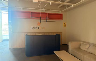 Vadistanbul Kiralık Ofis 991m2+100m2 Teraslı Eşyalı Ofis Skyland