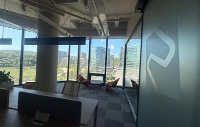Vadistanbul Kiralık Ofis 991m2+100m2 Teraslı Eşyalı Ofis Skyland