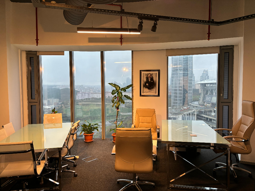 Skyland Kiralık Ofis Mobilyalı 130m2 Orman Manzaralı Vadistanbul