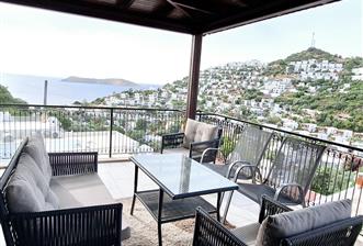 BODRUM GÜMÜŞLÜK GÜMSAN 1 SİTESİNDE YATIRIMLIK ÖZEL PLAJLI SU ARITMALI YAZLIK KIŞLIK  