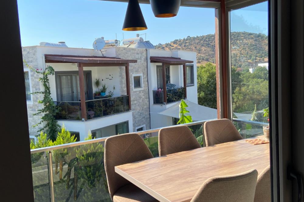 Bodrum'un orta merkezi İslamhaneleri’de Satılık 3+1 Bahçeli Daire