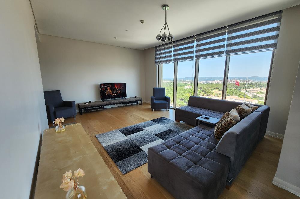 Maslak Eclipse 3+1 Eşyalı kiralık Forest view Furnished