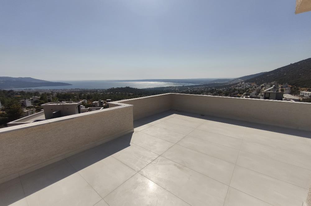  DİDİM AKBÜK’TE DENİZ MANZARALI VİLLA