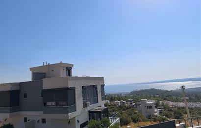  DİDİM AKBÜK’TE DENİZ MANZARALI VİLLA