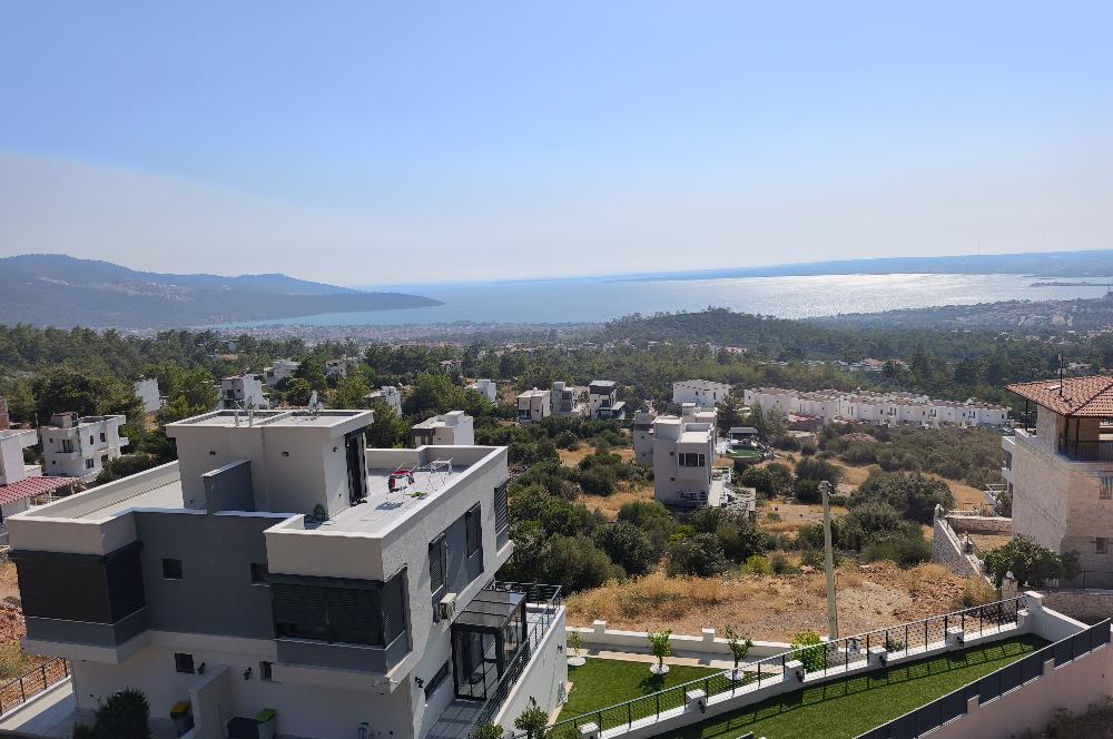  DİDİM AKBÜK’TE DENİZ MANZARALI VİLLA