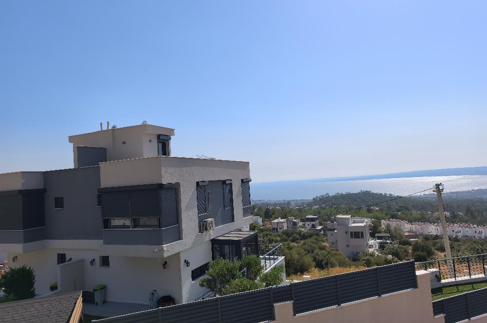  DİDİM AKBÜK’TE DENİZ MANZARALI VİLLA