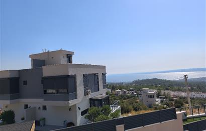  DİDİM AKBÜK’TE DENİZ MANZARALI VİLLA