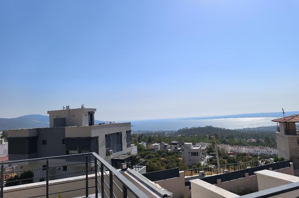  DİDİM AKBÜK’TE DENİZ MANZARALI VİLLA