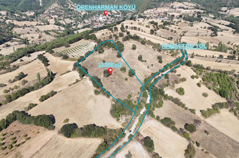 C21 WİNNER ÖRENHARMAN'DA 13.906m² SATILIK TARLA