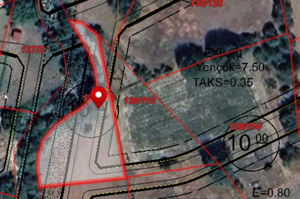 KÜRKÇÜLER MAH. İMAR UYGULAMA PLANI İÇERİSİNDE  1.106 M2 SATILIK TARLA 
