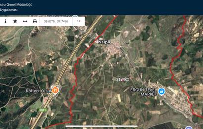 BALIKESİR NAİPLİ'DE YATIRIM FIRSATI 1546 M2 TARLA!