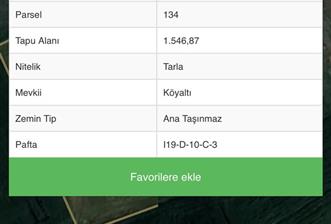 BALIKESİR NAİPLİ'DE YATIRIM FIRSATI 1546 M2 TARLA!