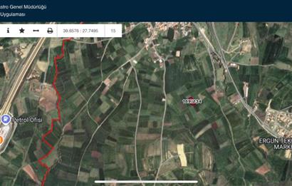 BALIKESİR NAİPLİ'DE YATIRIM FIRSATI 1546 M2 TARLA!