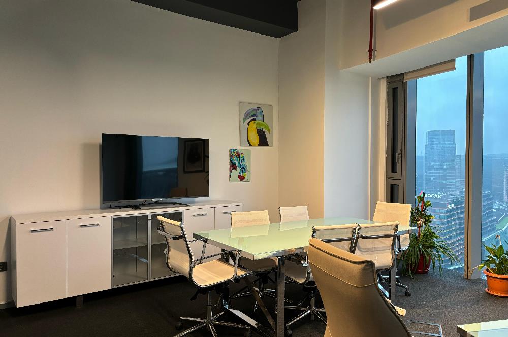 Skyland Kiralık Ofis Mobilyalı 130m2 Orman Manzaralı Vadistanbul