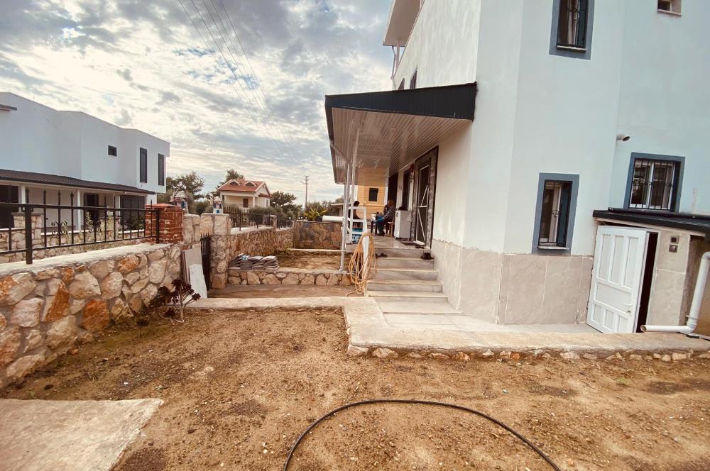 Didim Akbük’te Denize 350m Mesafede, Deniz Manzaralı, Eşyalı Satılık, 3+1 Villa