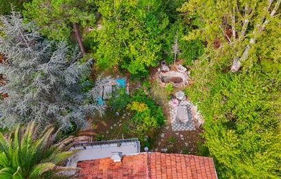 ŞİLE BALİBEY'DE DENİZE 5 DK DOĞADA, GENİŞ BAHÇELİ SATILIK VİLLA