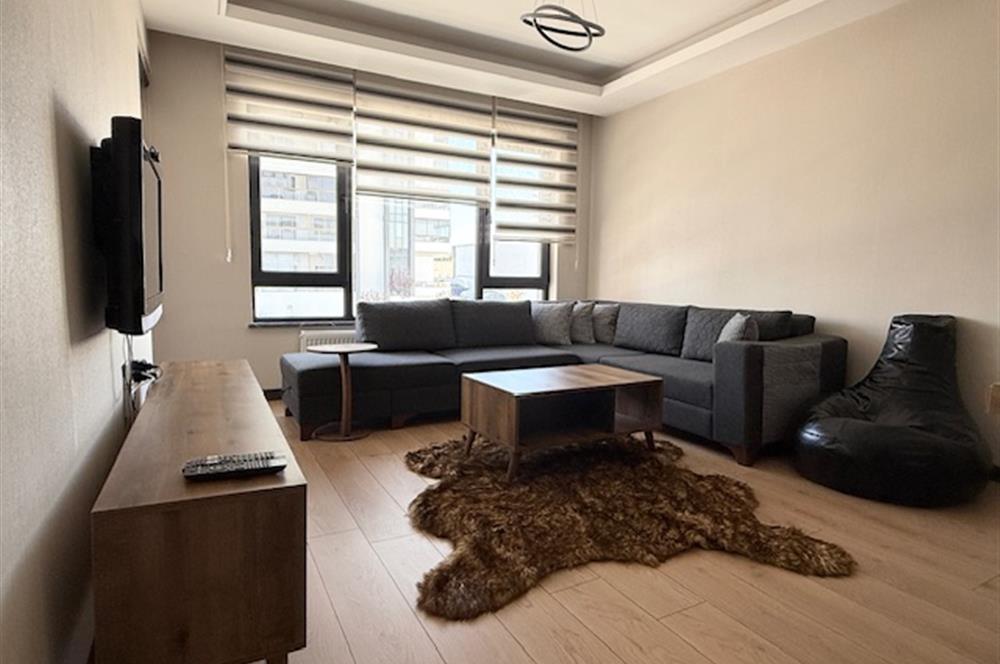 VERA POİNT SİTESİ'NDE LÜKS EŞYALI 1+1 KİRALIK DAİRE