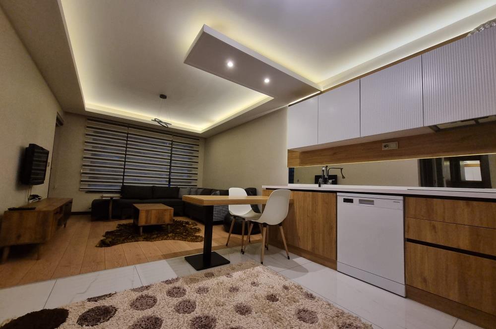 VERA POİNT SİTESİ'NDE LÜKS EŞYALI 1+1 KİRALIK DAİRE