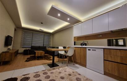 VERA POİNT SİTESİ'NDE LÜKS EŞYALI 1+1 KİRALIK DAİRE