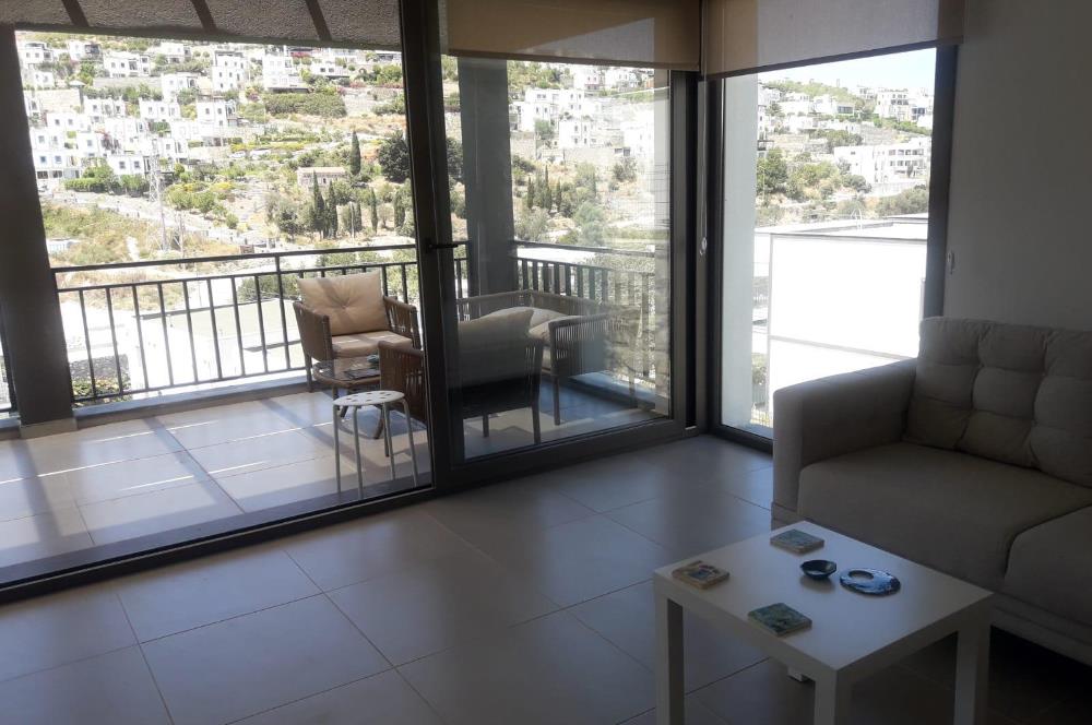 Bodrum Küçükbük Yüzme Havuzlu Sitede Mobilyalı Kiralık Daire