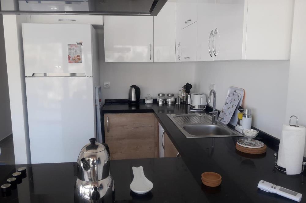 Bodrum Küçükbük Yüzme Havuzlu Sitede Mobilyalı Kiralık Daire