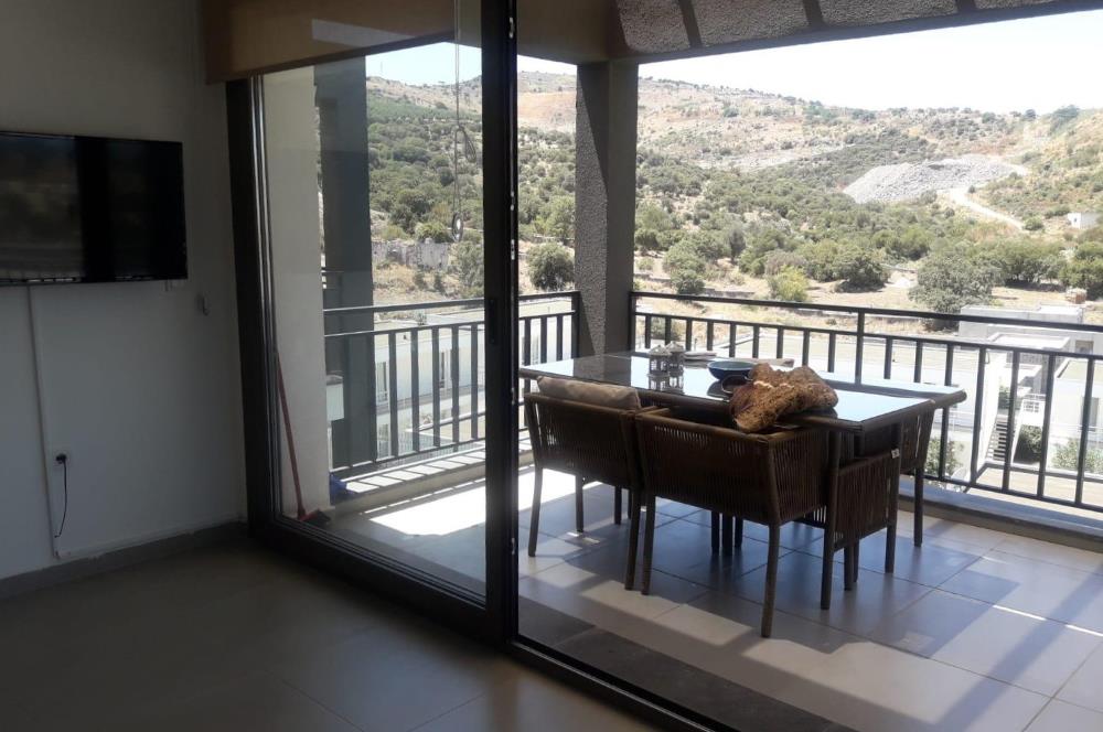 Bodrum Küçükbük Yüzme Havuzlu Sitede Mobilyalı Kiralık Daire