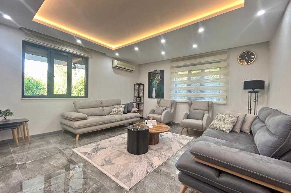 Cankurtaran'da 398 m2 arsa içerisinde satılık çelik yapı villa