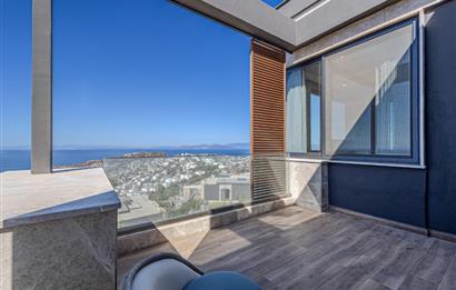 BODRUM YALIKAVAK ÖZEL HAVUZLU DENİZ MANZARALI LÜKS VİLLA