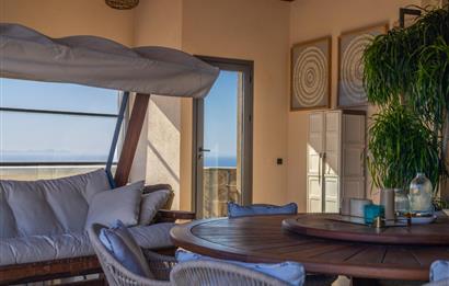 BODRUM YALIKAVAK ÖZEL HAVUZLU DENİZ MANZARALI LÜKS VİLLA