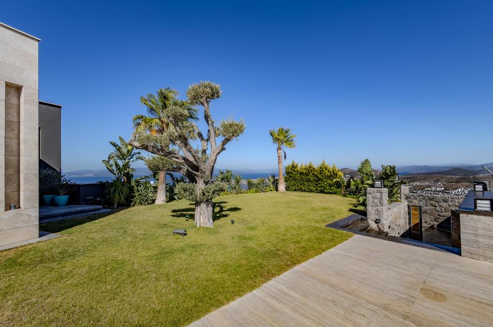 BODRUM YALIKAVAK ÖZEL HAVUZLU DENİZ MANZARALI LÜKS VİLLA