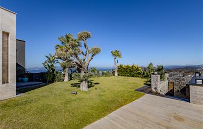 BODRUM YALIKAVAK ÖZEL HAVUZLU DENİZ MANZARALI LÜKS VİLLA