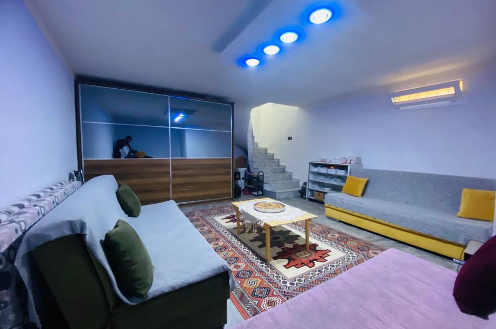 Didim Akbük’te Denize 350m Mesafede, Deniz Manzaralı, Eşyalı Satılık, 3+1 Villa