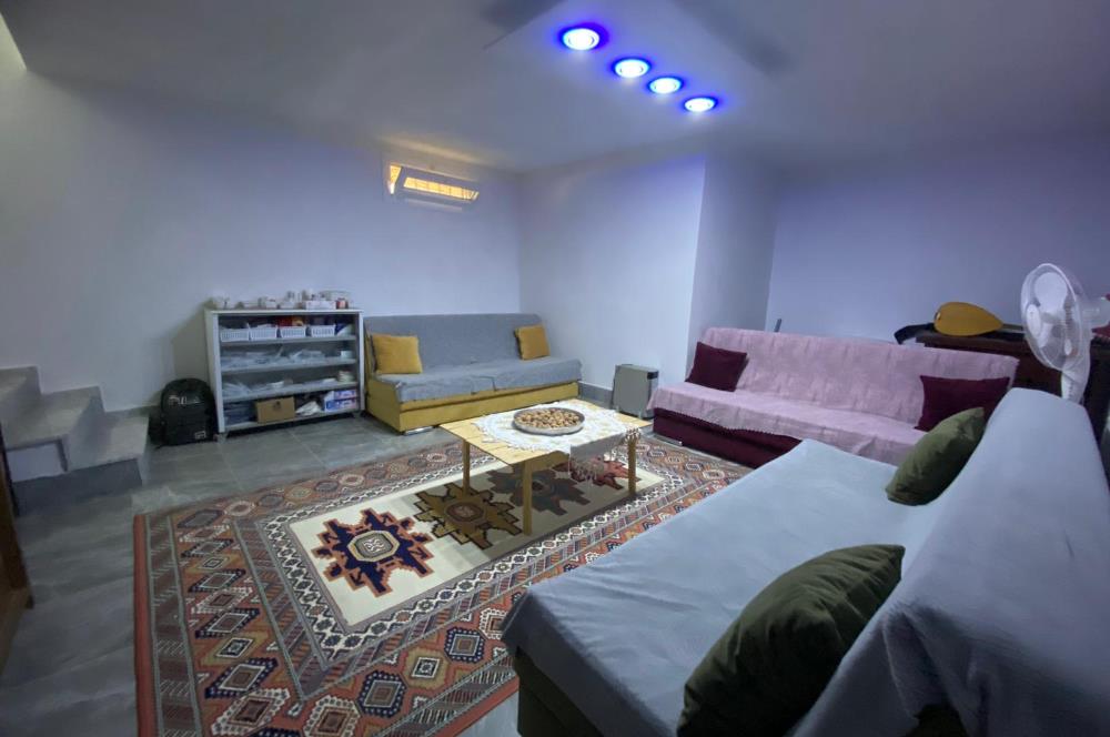 Didim Akbük’te Denize 350m Mesafede, Deniz Manzaralı, Eşyalı Satılık, 3+1 Villa