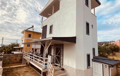Didim Akbük’te Denize 350m Mesafede, Deniz Manzaralı, Eşyalı Satılık, 3+1 Villa