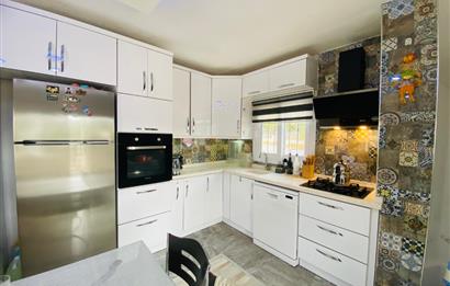 Didim Akbük’te Denize 350m Mesafede, Deniz Manzaralı, Eşyalı Satılık, 3+1 Villa