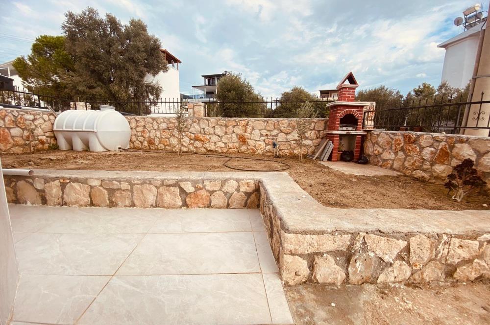 Didim Akbük’te Denize 350m Mesafede, Deniz Manzaralı, Eşyalı Satılık, 3+1 Villa