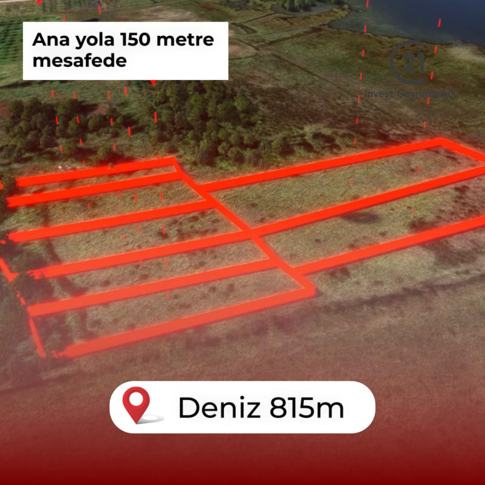 Yalova Altınova Kaytazderede 7.443 m² Çayır Nitelikli 7 Parsel 